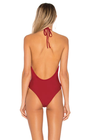 Red Ember One Piece Swimwear