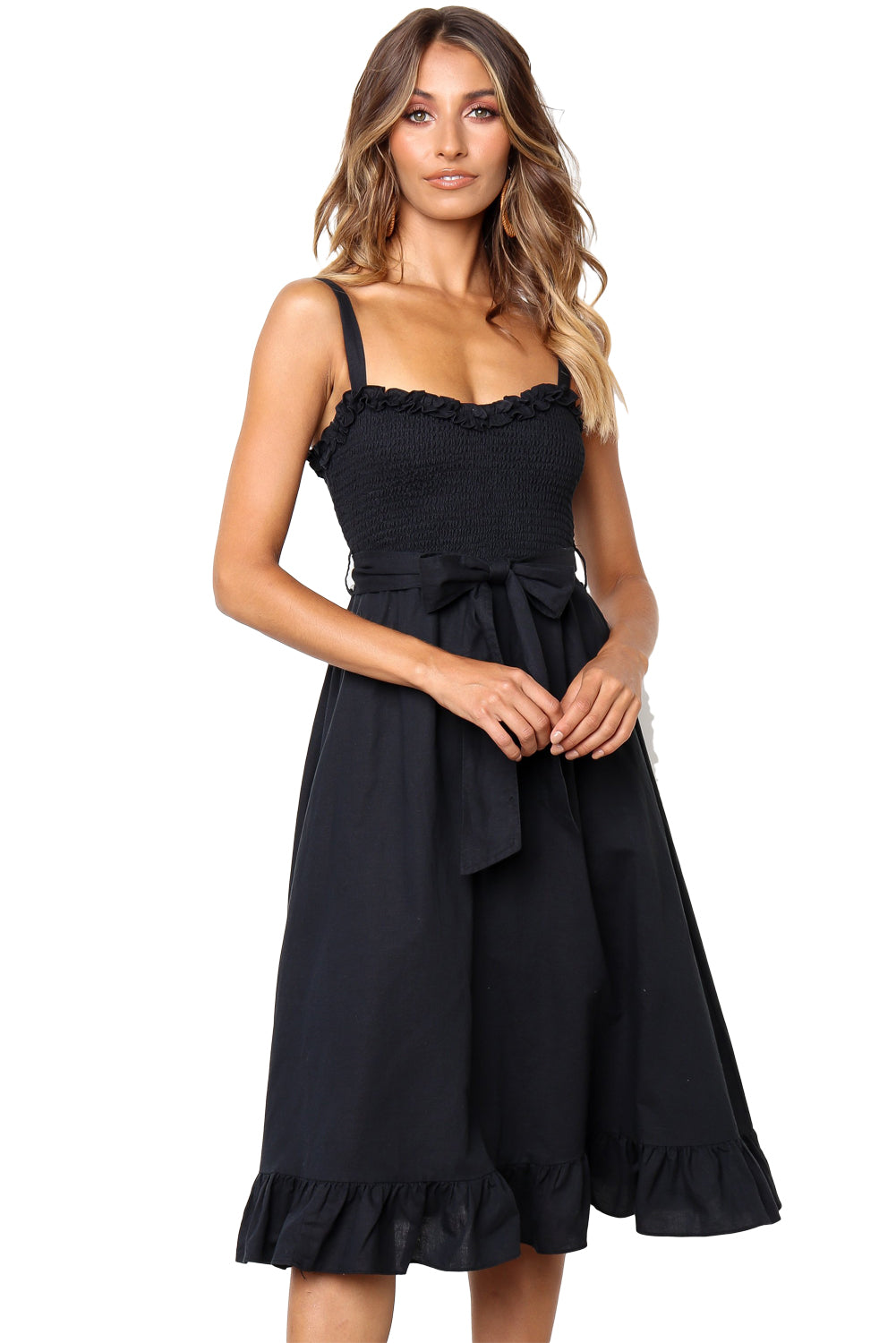 Black Arlette Dress