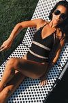 Black Ember One Piece Swimwear
