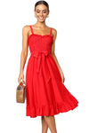 Red Arlette Dress