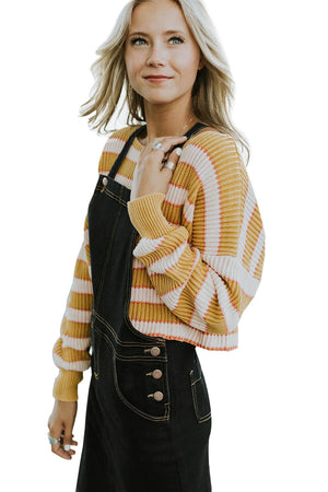 Black Buttoned Jeans Overall Dress