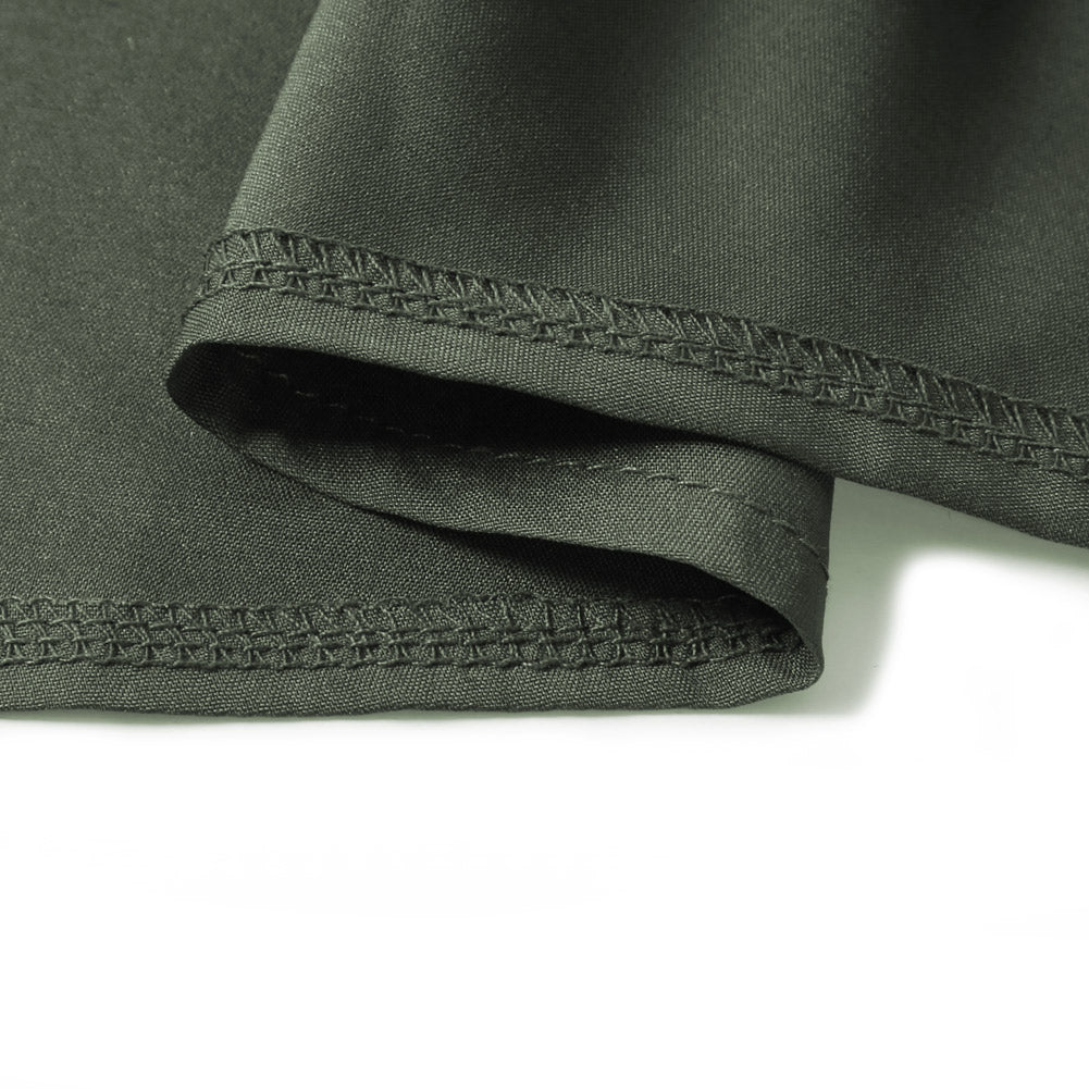 Green V Neck A-line Sundress