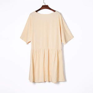 Beige Natural Beauty Dress
