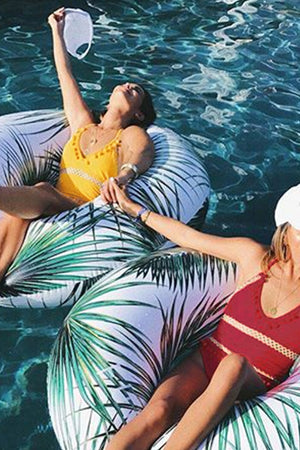 Yellow Ember One Piece Swimwear