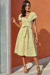 Yellow Prague Dress
